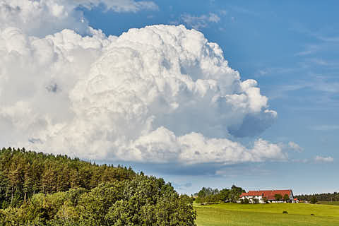Gemeinde Reischach Landkreis Altötting Weingarten Unwetter (Dirschl Johann) Deutschland AÖ